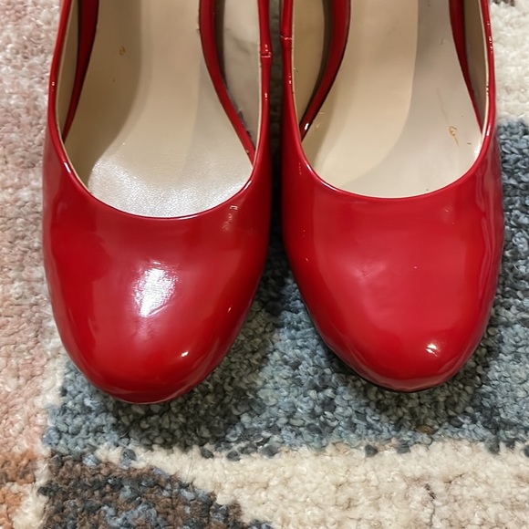Nine West Red Heels - Picture 6 of 7